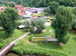 Il fascino della Valle Olona vista con il drone