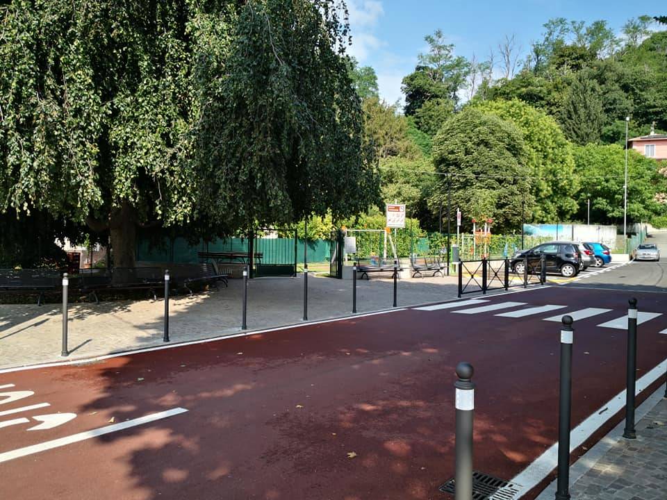 Il nuovo parco gioco di Lozza 