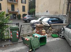 Incidente viale Aguggiari 6 luglio 2020