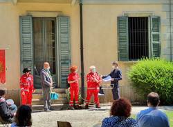 Induno Olona - La cerimonia del ricordo e del ringraziamento per chi ha lottato contro il Covid