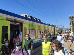 L'inaugurazione del treno Donizetti sulla tratta Milano-Luino