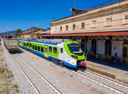 L'inaugurazione del treno Donizetti sulla tratta Milano-Luino