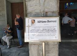 L'ultimo saluto ad Adriano Borroni