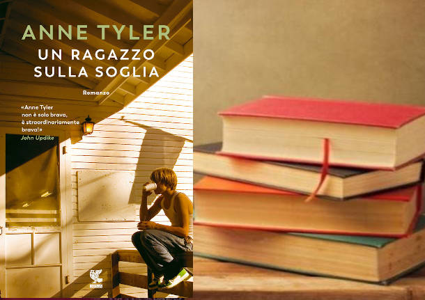 libro sul comodino - un ragazzo sulla soglia