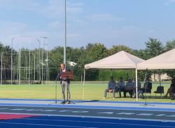 Lo stadio dell'atletica Angelo Borri di Busto Arsizio rimesso a nuovo