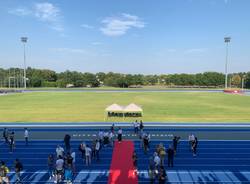 Lo stadio dell'atletica Angelo Borri di Busto Arsizio rimesso a nuovo
