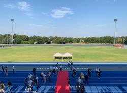 Lo stadio dell'atletica Angelo Borri di Busto Arsizio rimesso a nuovo