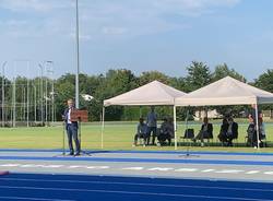 Lo stadio dell'atletica Angelo Borri di Busto Arsizio rimesso a nuovo