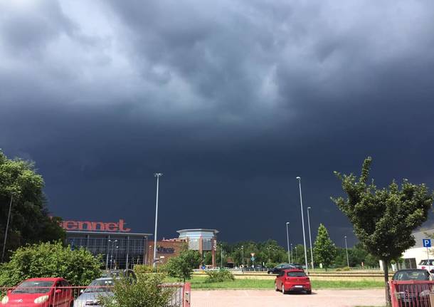 maltempo nuvole