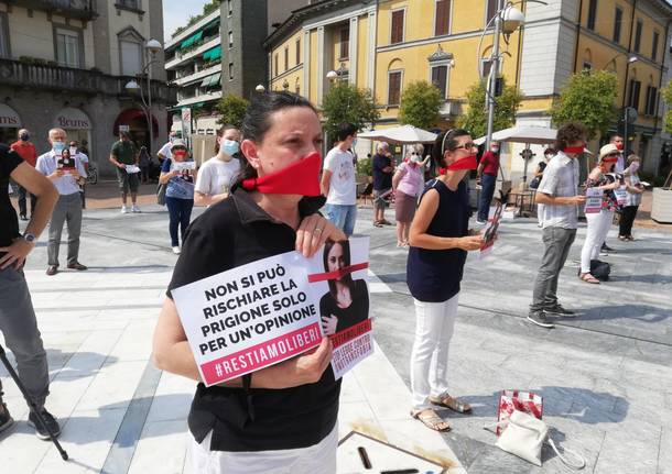 Manifestazione contro il ddl Zan sull’omotransfobia