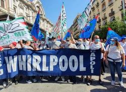 Manifestazione Whirlpool a Napoli