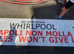 Manifestazione Whirlpool a Napoli