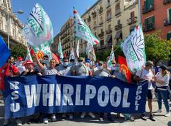 Manifestazione Whirlpool a Napoli