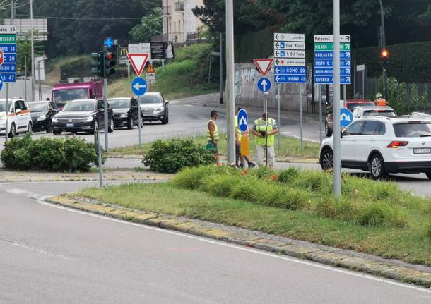 Nuova Esselunga: si tracciano le rotonde in via Gasparotto