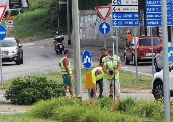 Nuova Esselunga: Si tracciano le rotonde in via Gasparotto