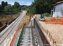 ponte di via Giordani a Varese: lavori in corso