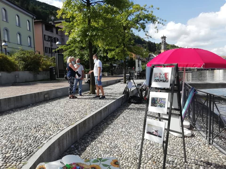 Porto Ceresio - Arte e lago 2020 - foto di Luca Leone e Angela Mami