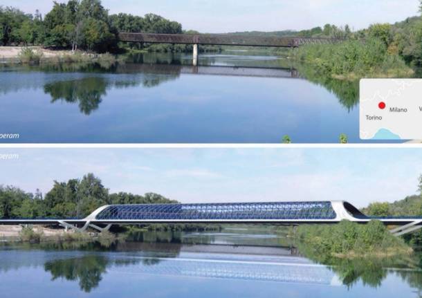 progetto nuovo ponte di Oleggio