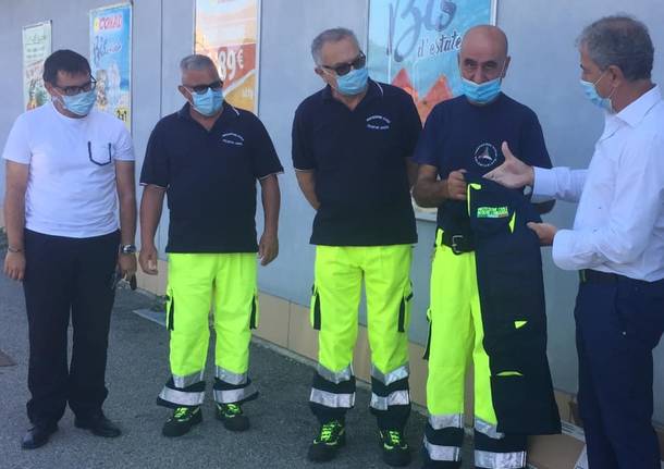 protezione civile angera - nuove divise