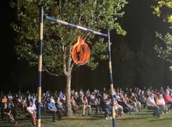 Sant’Eusebio, l’incendio del pallone rituale