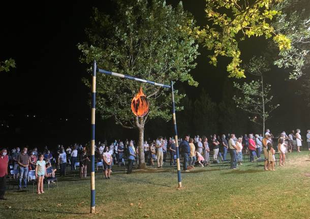Sant’Eusebio, l’incendio del pallone rituale