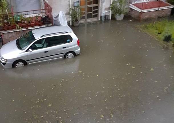 Saronno, allagamenti in città