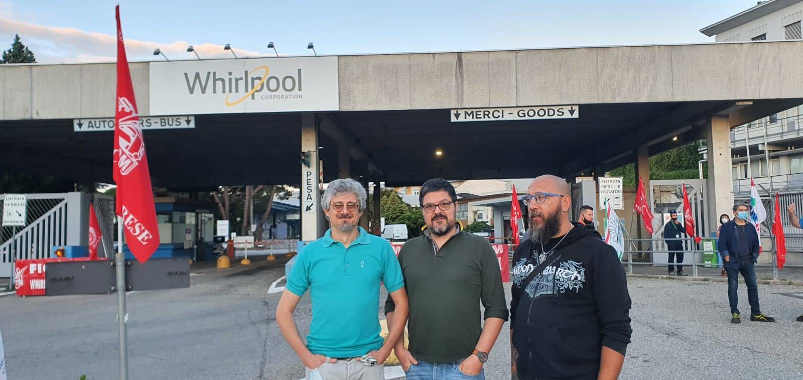 Sciopero Whirlpool luglio 2020