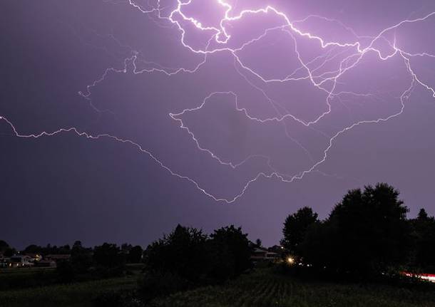 Temporale a Golasecca - foto di Mirko Landoni