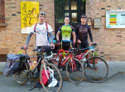 Tre varesini sulla via Francigena