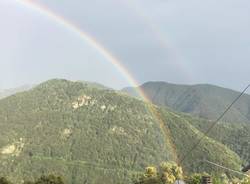 Veddasca: doppio arcobaleno