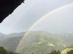 Veddasca: doppio arcobaleno