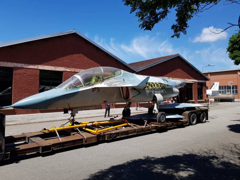 Volandia: arriva da Venegono l'M346