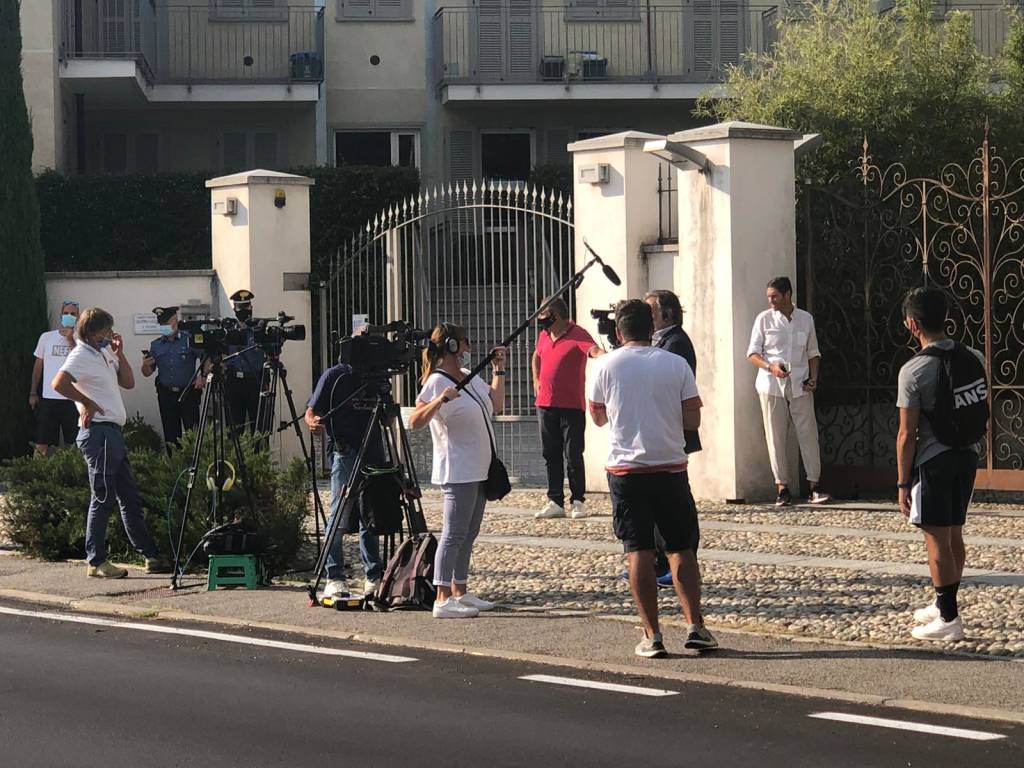 A Somma Lombardo l'incontro tra Antonio Conte e l'Inter