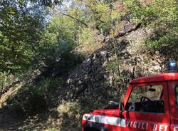 Agra: incendio al monte Formica