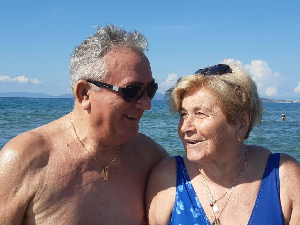 Alba e Angelo, 50 anni insieme