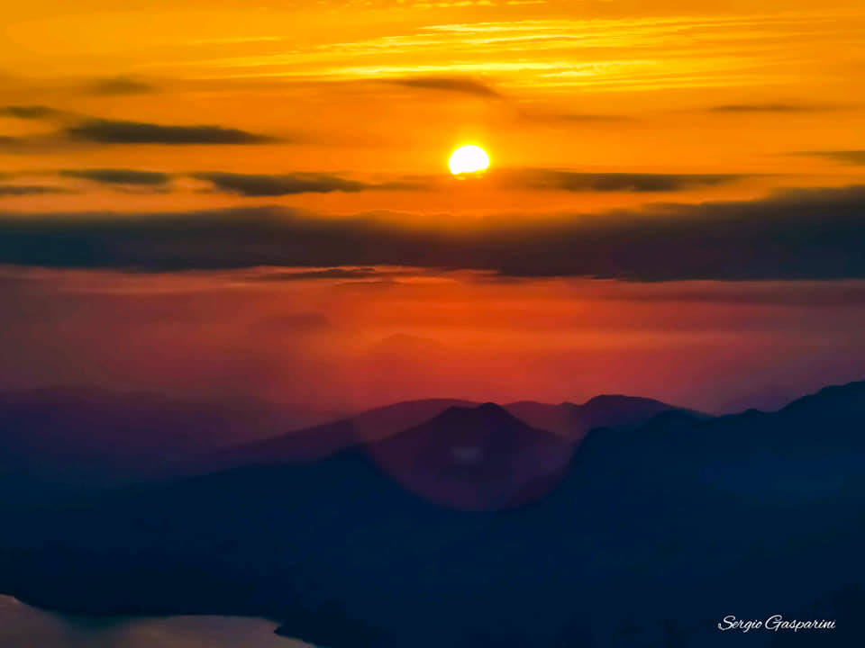 Alba sul Mottarone - foto di Sergio Gasparini