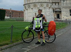 Andrea Maggioni in viaggio Legnano- Palermo