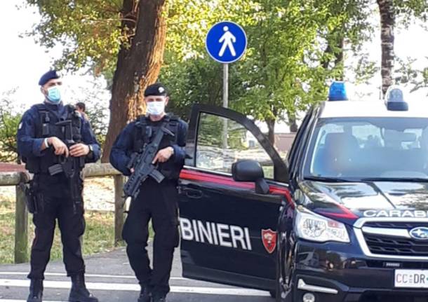 Carabinieri controllano il Lago Maggiore 