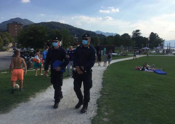 Luino, Maccagno e Germignaga: carabinieri in azione contro furti e assembramenti