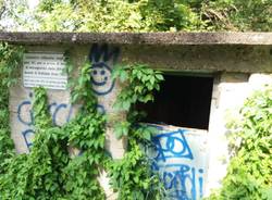 Accampamento abusivo al porticciolo di Capolago