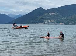 Guardia Costiera al lavoro sul Lago Maggiore