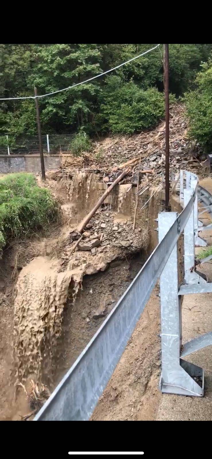 Maccagno, le foto delle zone alluvionate