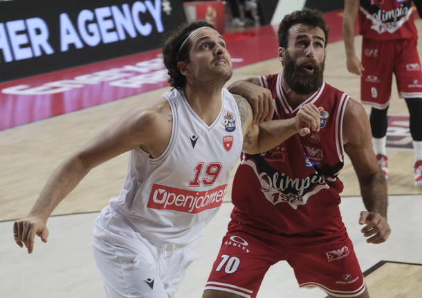 Supercoppa: Openjobmetis Varese - EA7 Milano 77-110