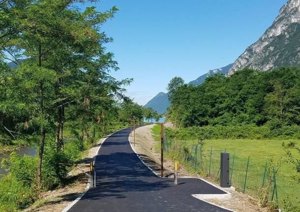 Ceresio pista ciclabile Menaggio Porlezza