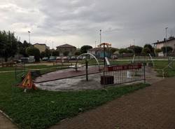 Dairago, i bimbi ridisegnano il parco di piazza Francesco della Croce