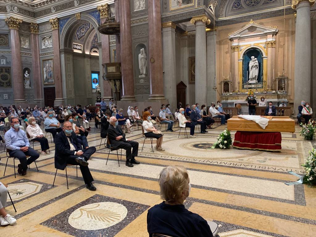 Funerali don Alberto dell’Orto Gallarate