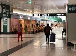 Giornata di rientri a Malpensa nell'ultimo weekend d'agosto 