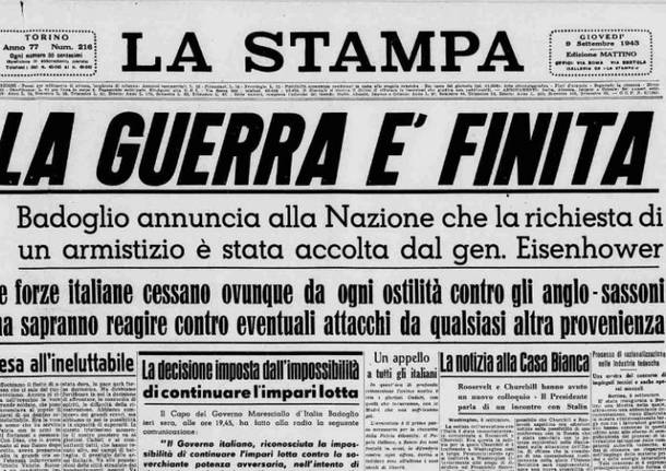 Il giorno e la storia - settembre