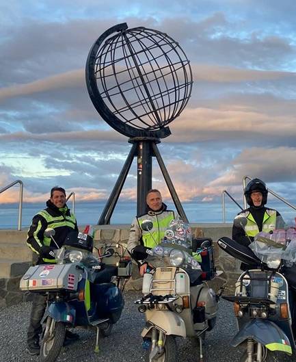 In Vespa da Solaro a Capo Nord: missione compiuta!