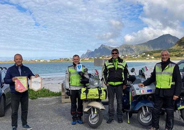 In Vespa da Solaro a Capo Nord: missione compiuta!